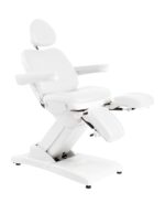 DD Wellness elektrischer Pedikürestuhl Trendelenburg weiß MINKA
