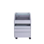 DD Wellness Pediküre-Trolley 4 Schubladen UV-Licht