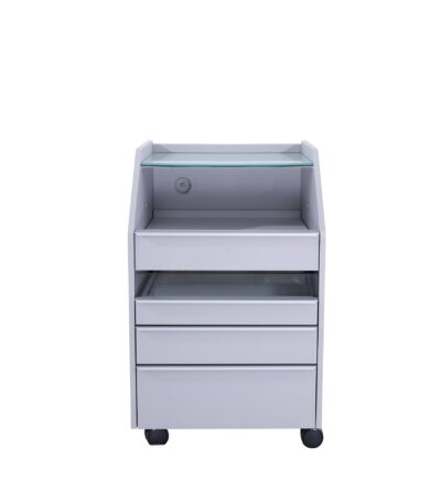 DD Wellness Pediküre-Trolley 4 Schubladen UV-Licht