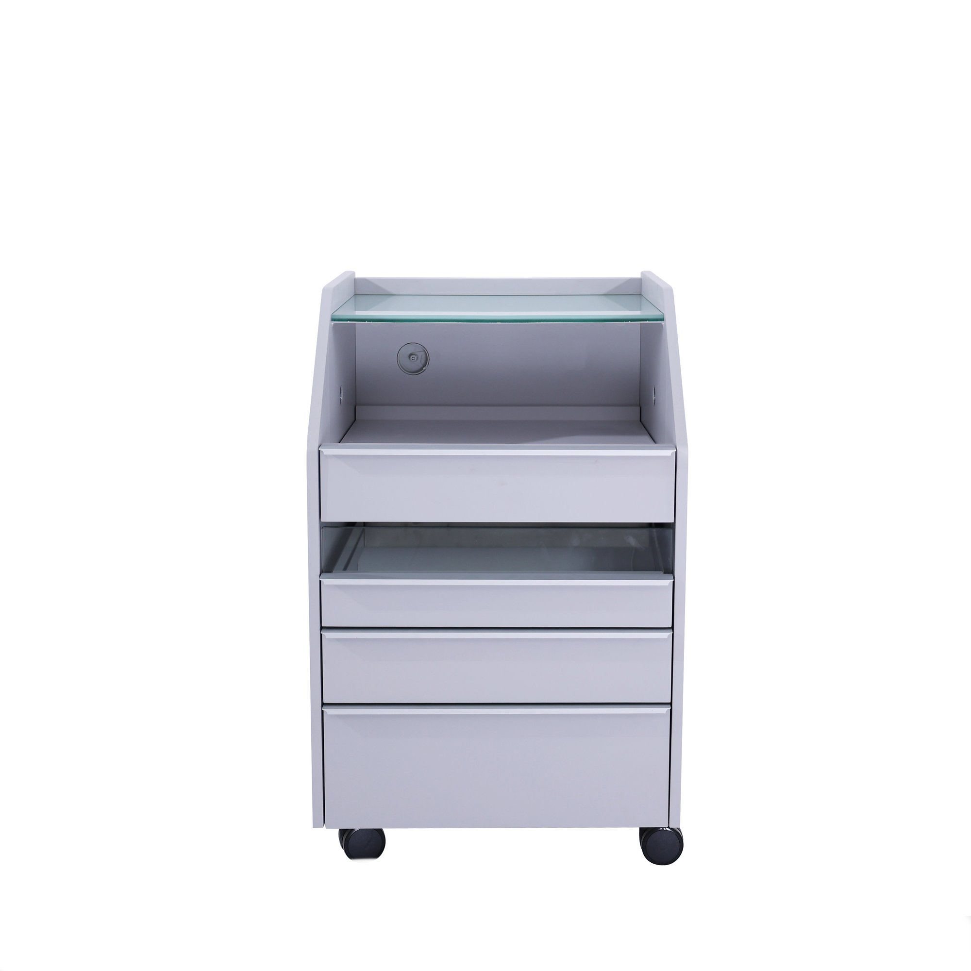 DD Wellness Pediküre-Trolley 4 Schubladen UV-Licht DD Wellness Pediküre-Trolley 4 Schubladen UV-Licht