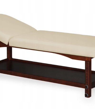 Habys Behandlungsliege dunkles Holz beige Nova