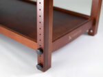 Habys Behandlungsliege dunkles Holz beige Nova