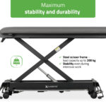 Habys Behandlungsliege elektrisch grau Evero Cross X4 ERGO