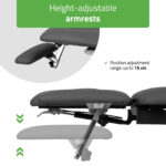 Habys Behandlungsliege elektrisch grau Evero Cross X4 ERGO