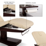 Habys elektrische Behandlungsliege 3 Motoren beige Libra 4