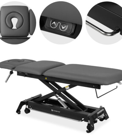 Habys elektrische Behandlungsliege grau Evero Cross X5 ERGO