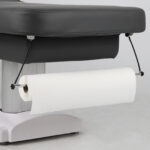 Habys elektrische Massageliege beheizt grau Gemini Flex