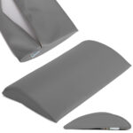 Habys Halbrolle 40x25x5 weich grau
