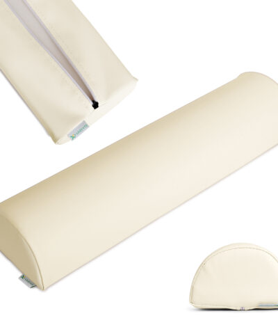 Habys Halbrolle 60x15x10 cm weiß