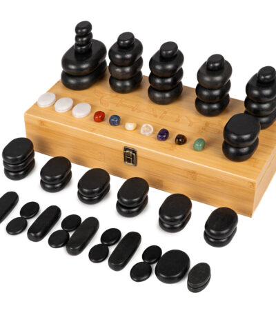 Habys Hot-Stone-Set 64-teilig