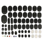 Habys Hot-Stone-Set 64-teilig