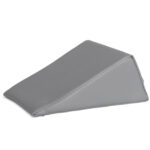Habys Keilkissen 20x15x10 cm grau