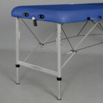 Habys klappbare Massageliege 60 cm Alu marineblau Medmal