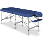 Habys klappbare Massageliege 60 cm Alu marineblau Medmal