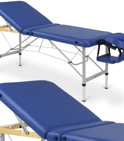 Habys klappbare Massageliege 60 cm Aluminium dunkelblau Aero Plus