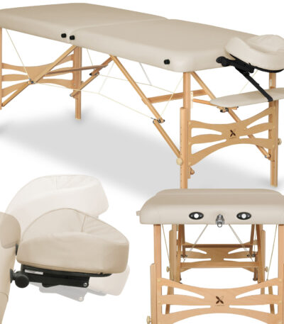 Habys klappbare Massageliege 60 cm beige Panda