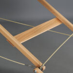 Habys klappbare Massageliege 60 cm beige Panda
