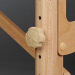 Habys klappbare Massageliege 60 cm beige Panda