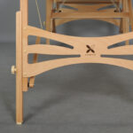Habys klappbare Massageliege 60 cm beige Panda