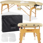 Habys klappbare Massageliege 60 cm beige Sofia Light