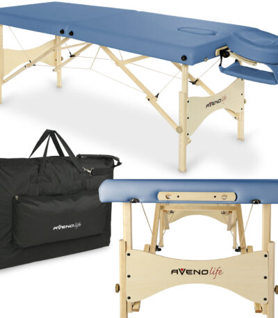 Habys klappbare Massageliege 60 cm Buche grün eSpirit