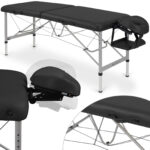 Habys klappbare Massageliege 60 cm leicht schwarz Aero Stabila