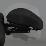Habys klappbare Massageliege 60 cm leicht schwarz Aero Stabila