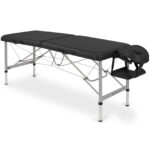 Habys klappbare Massageliege 60 cm leicht schwarz Aero Stabila