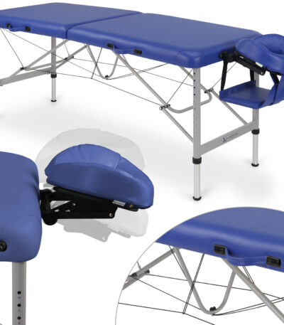 Habys klappbare Massageliege 60 cm marineblau Aero Stabila