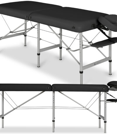 Habys klappbare Massageliege 60 cm schwarz Medmal