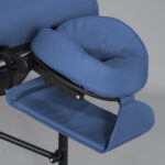 Habys klappbare Massageliege 70 cm marineblau Smart