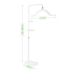 Habys Kosmetiklampe geschwungenes Design 320 LED weiß Vena Light