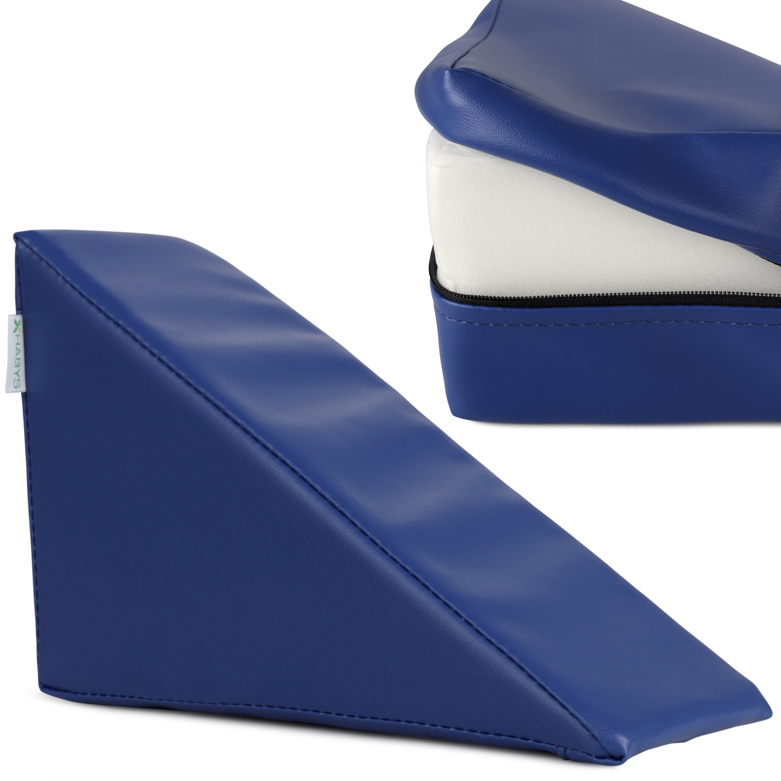 Habys Lagerungskeil 30x12x20 cm marineblau Habys Lagerungskeil 30x12x20 cm marineblau
