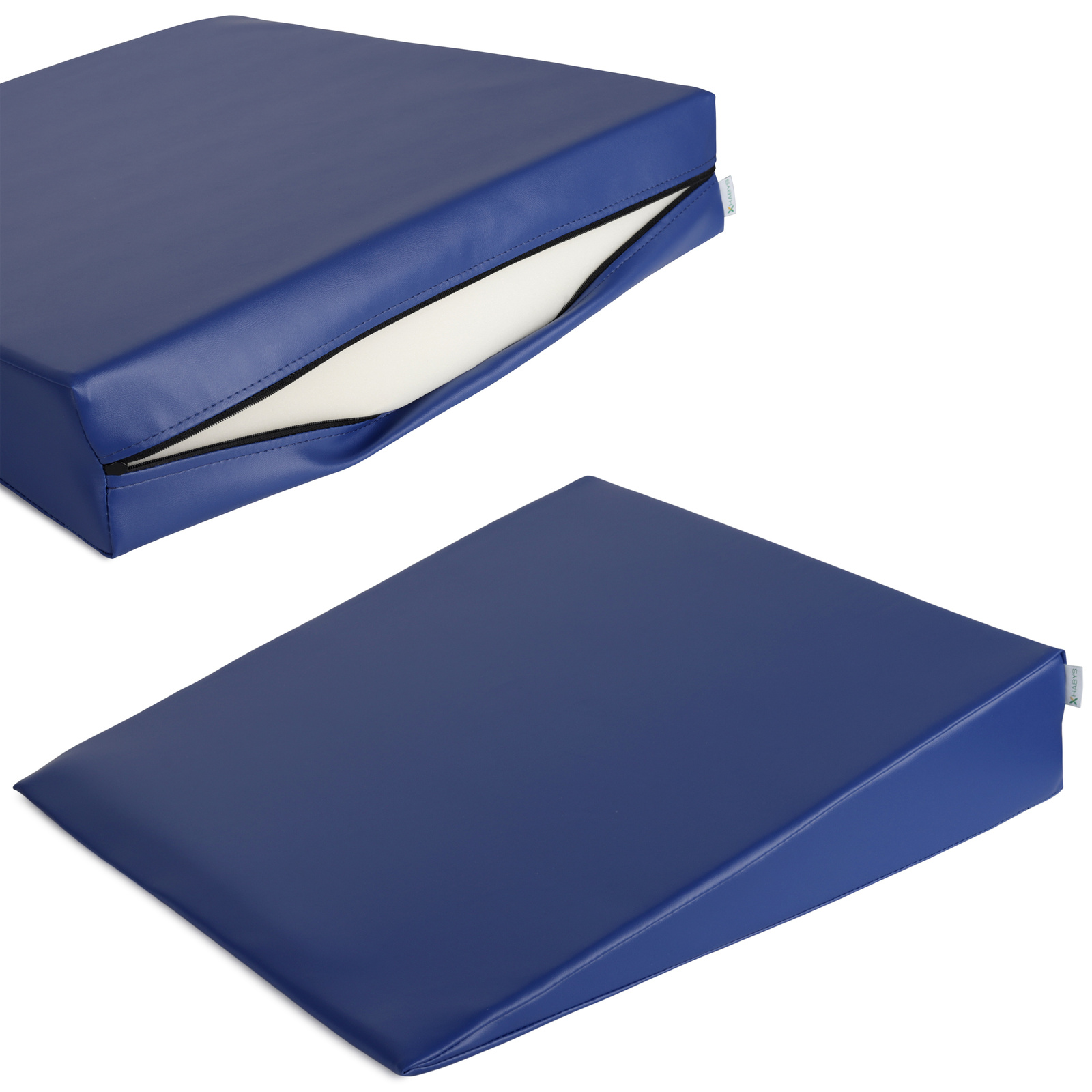 Habys Lagerungskeil 60x60x12 cm marineblau Habys Lagerungskeil 60x60x12 cm marineblau
