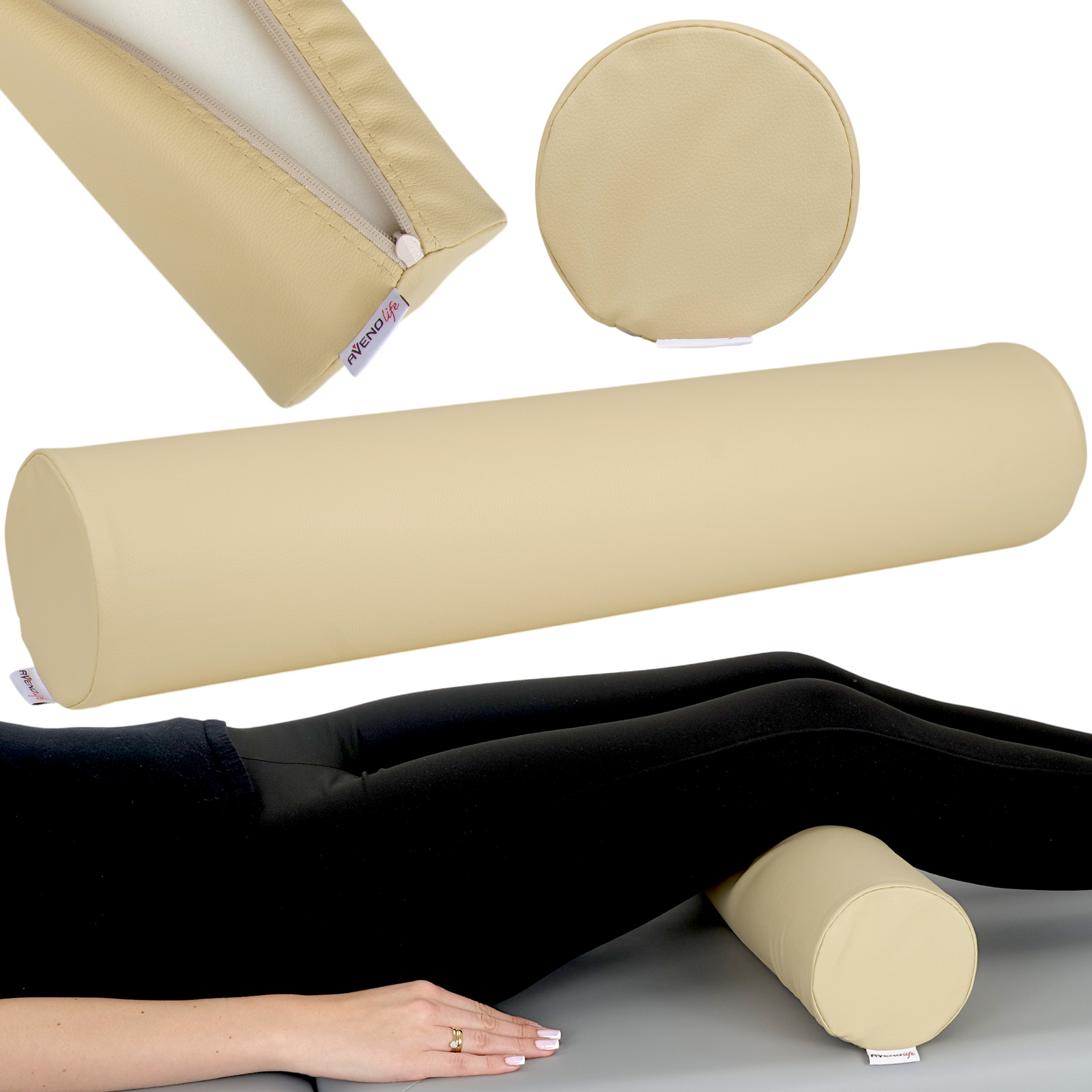 Habys Lagerungsrolle 12x60 cm beige Habys Lagerungsrolle 12x60 cm beige