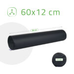 Habys Lagerungsrolle 12x60 cm schwarz