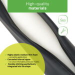 Habys Lagerungsrolle 15x60 cm schwarz Aveno Life
