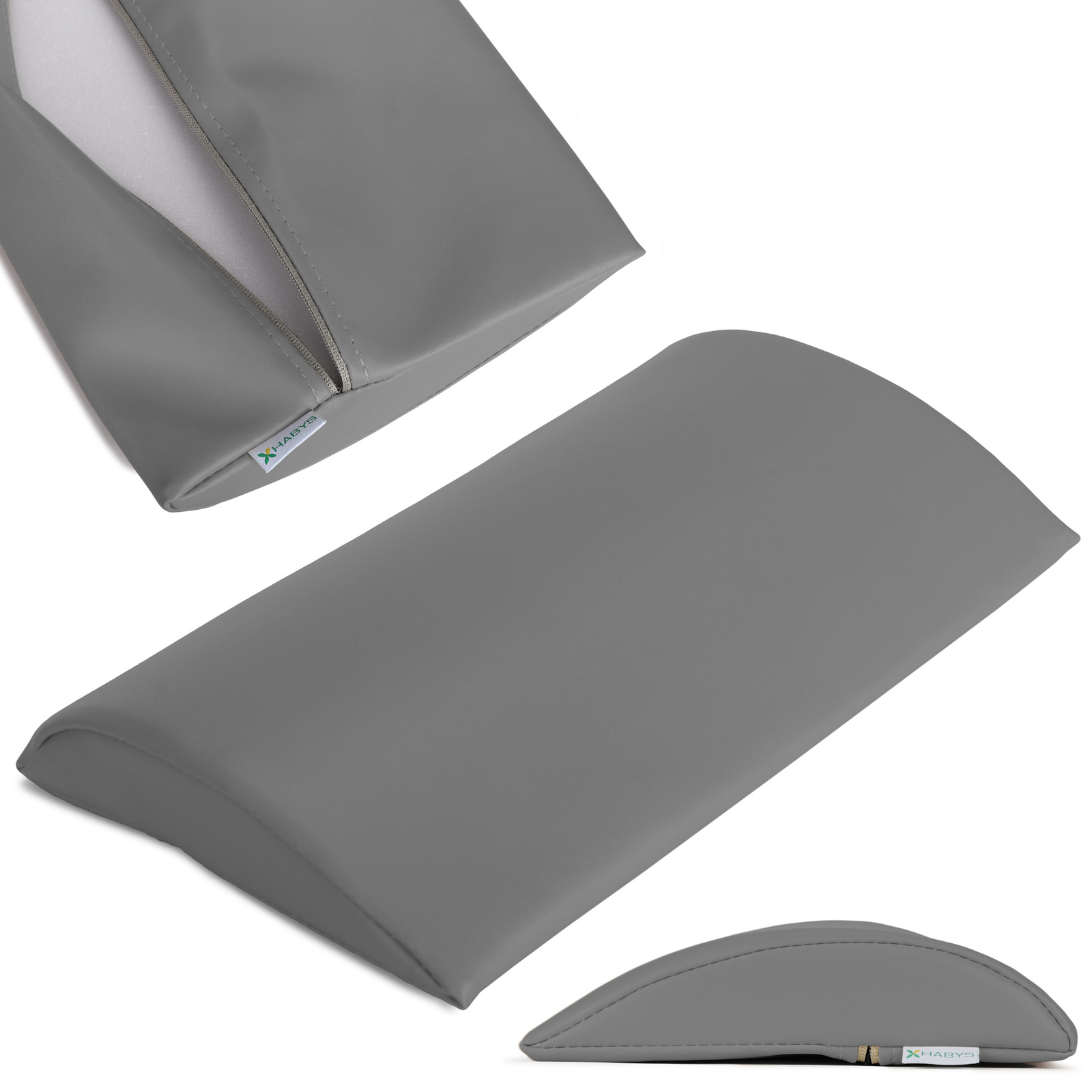 Habys Lagerungsrolle 40x25x5 cm hart grau Habys Lagerungsrolle 40x25x5 cm hart grau