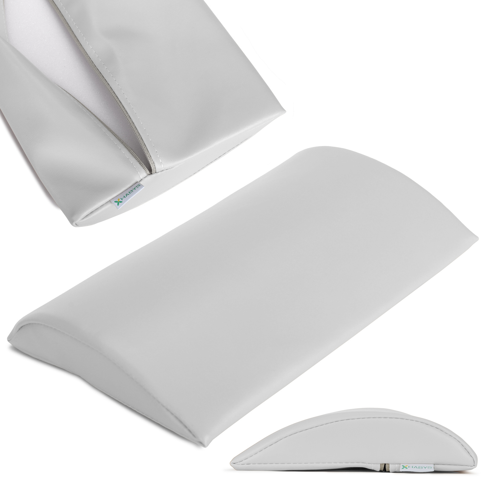 Habys Lagerungsrolle 40x25x5 cm weich hellgrau Habys Lagerungsrolle 40x25x5 cm weich hellgrau