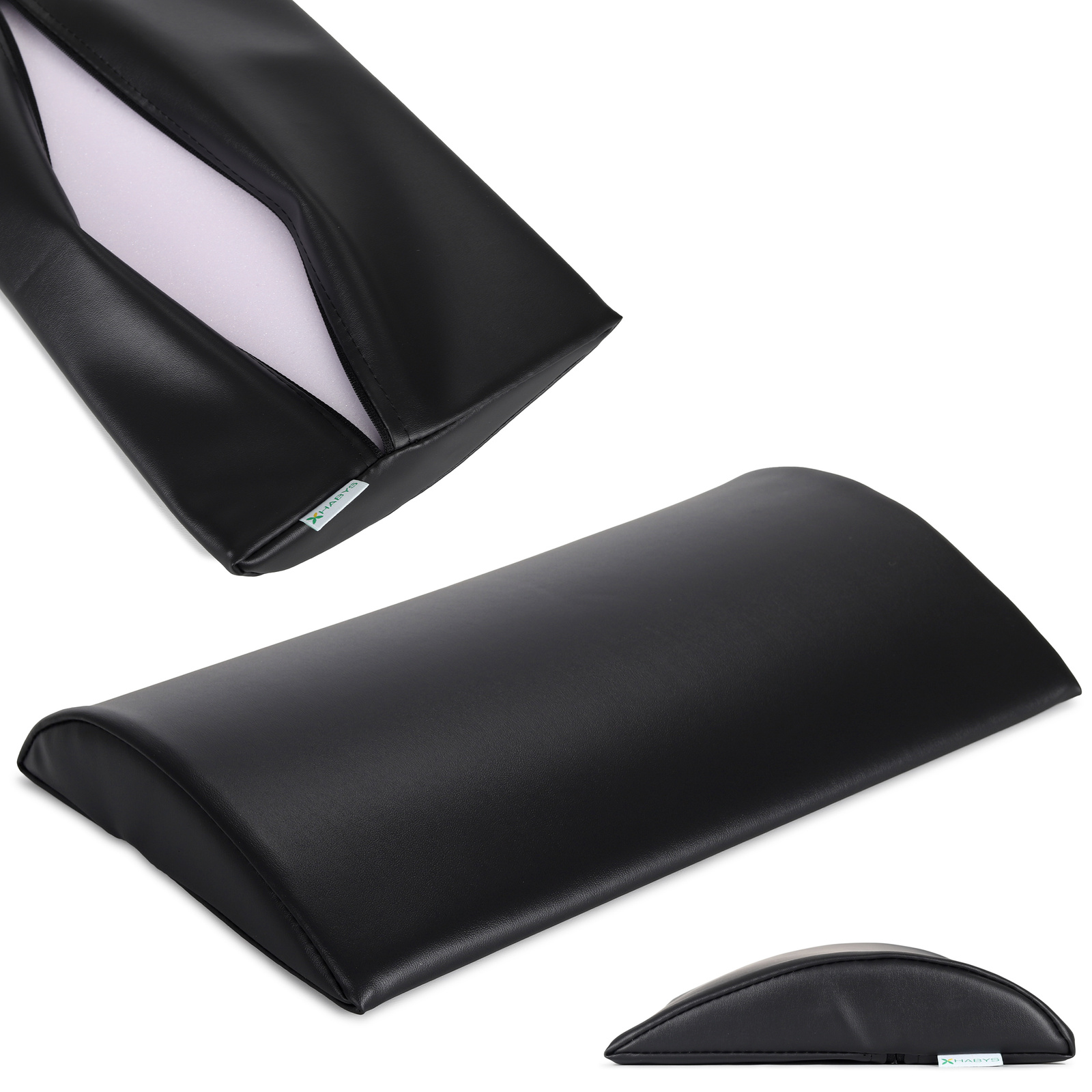 Habys Lagerungsrolle 40x25x5 cm weich schwarz Habys Lagerungsrolle 40x25x5 cm weich schwarz