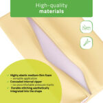 Habys Lagerungsrolle halbrund 40x25x5 beige Aveno Life