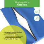 Habys Lagerungsrolle halbrund 40x25x5 blau Aveno Life