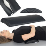 Habys Lagerungsrolle halbrund 40x25x5 schwarz Aveno Life