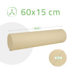 Habys Massagerolle rund 60 cm beige Aveno Life