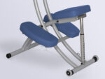 Habys Massagestuhl klappbar blau Prestige-Reh