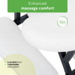 Habys Massagestuhl tragbar weiß Flexo