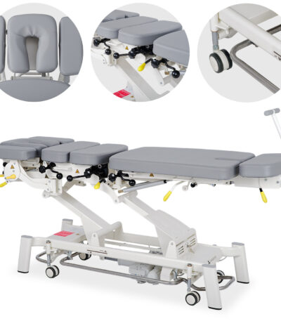 Habys Therapieliege elektrisch verstellbar grau Upright Chiro Z7