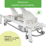 Habys Therapieliege elektrisch verstellbar grau Upright Chiro Z7