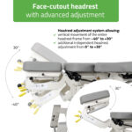 Habys Therapieliege elektrisch verstellbar grau Upright Chiro Z7