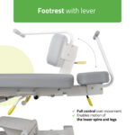 Habys Therapieliege elektrisch verstellbar grau Upright Chiro Z7